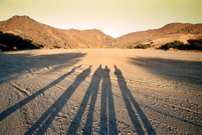 We were taller in the desert...