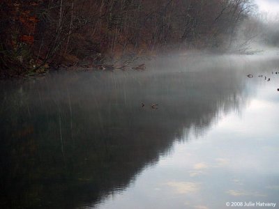 Mist on The Watauga River 2