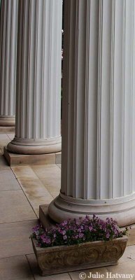 Columns and Flowers