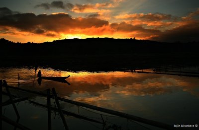 Sunrise in Lake Sebu