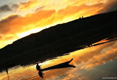 Sunrise in Lake Sebu, South Cotabato