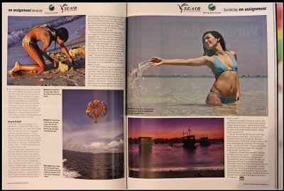 my photos (left page) in DPP