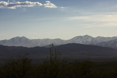 South West corner of SL valley, dusk