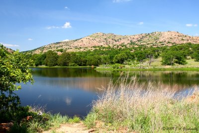 scene in Wichita Mountains