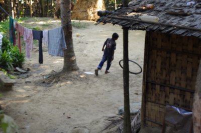 Playing with Tire Outside Golden Temple.jpg