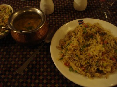 Biryani and Tomato Soup in Bell Pepper Restaurant (Hotel).jpg