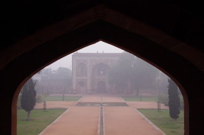 Looking Out Humayun's Tomb.jpg