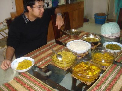 Mishu and Bengali Meal.jpg