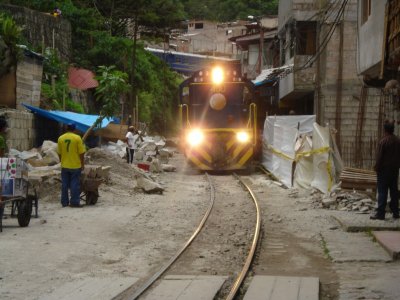 Peru Rail Train in Aguas Caliente.jpg