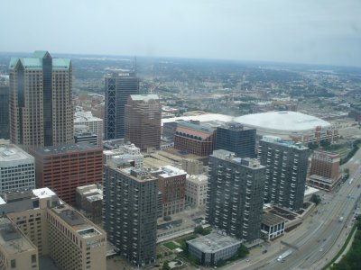 View of St Louis from Gateway Arch Observation Deck (3).jpg