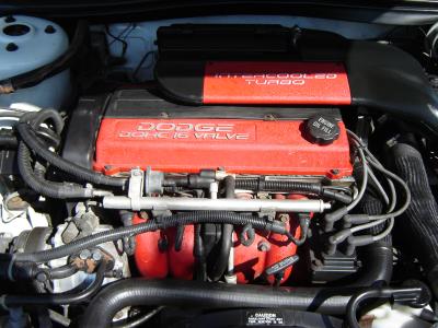 White 92 Chrysler Iroc RT Engine.jpg