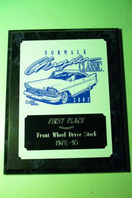 1st Place Norwalk 2005, Front Wheel Drive Stock 1978 - 1995