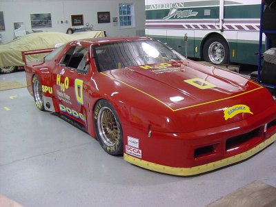 The 1991 IMSA Championship Winning Dodge Daytona.