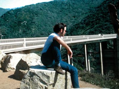 Ken on the west coast (California) visiting Richard, after Ken just returned from Vietnam (1970)