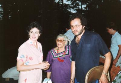 Left to right: Cousin Sara, aunt  Helen (mothers side) and Richard (1986)