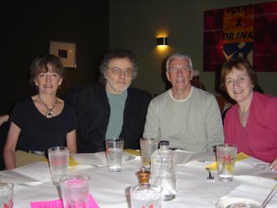 Judy and Richard with Richards cousins Phyllis and Jules - mothers side (2004)