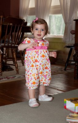 Kate waving hello
