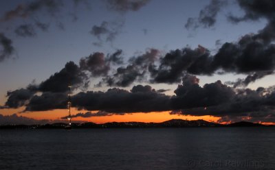 Lights on Tortola, from White Bay