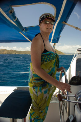 At the helm