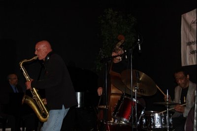 Don, Mike Pedicin, Craig and Billy James-drums -154