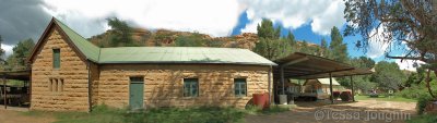 One of the beautiful sandstone sheds