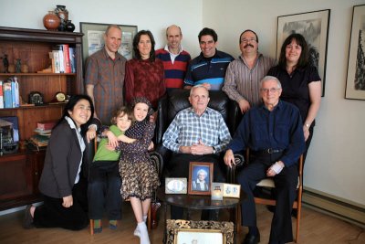 Family at Memorial Gathering for Eloise Curran