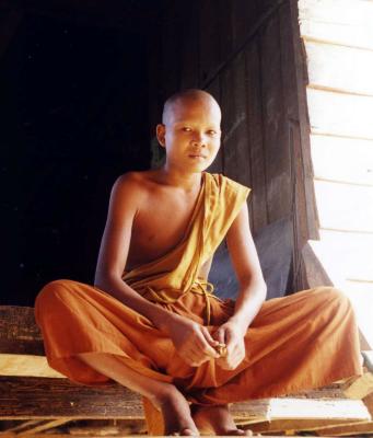 Student Monk at Lolei Monastery