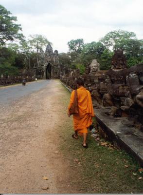 Causeway Leading to Entrance of Angkor Thom