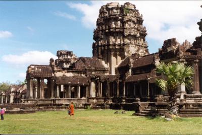 Front view from side