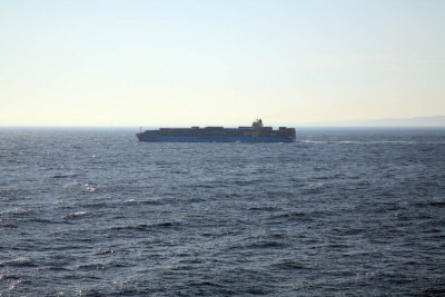 Container Ship Overtaking Us