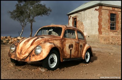 6976- Silverton painted VW bug