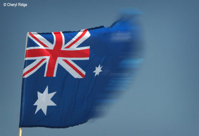 0074- Australian Day, Australian flag