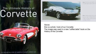 Image used in a Corvette coffee table book