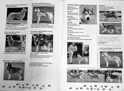 Images in Pawprints (Siberian Husky Club of Victoria)