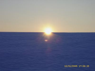 Winter sunset 1Dec 2005