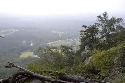 View from top of Currahee Mountain, Georgia