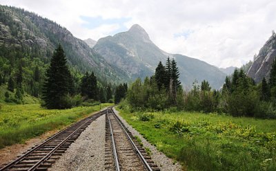 Looking Towards Silverton, Colorado