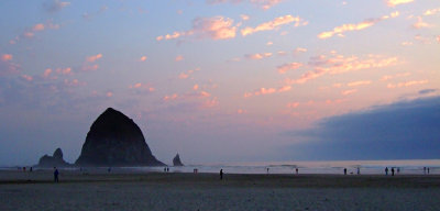 Sunset at Cannon Beach