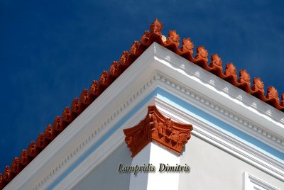 Neoclassical  building  in  Nafplion ...