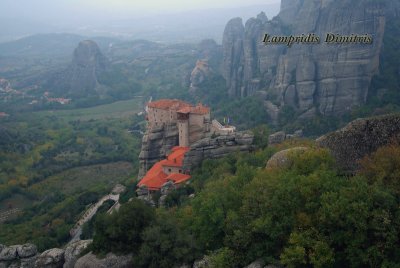 RUSSANOU   MONASTERY  -  METEORA  ...