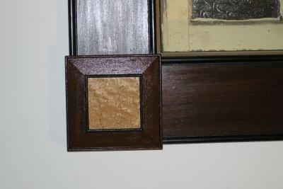 Close up of block in place