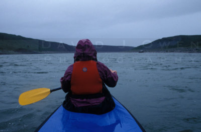 11413 Paddling in rain