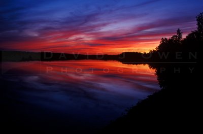 13070 Norris Lake sunset