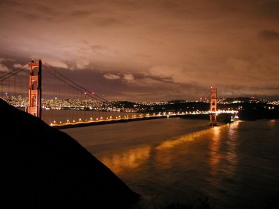 Golden Gate at Night