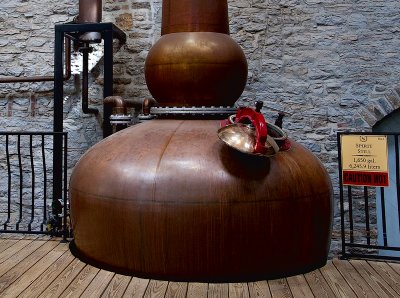 Copper distillation