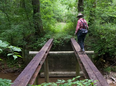 Crossing the Middle Fork of the Red River