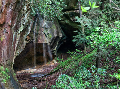 Loess Arch Falls