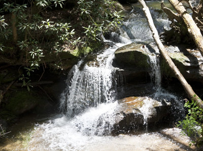 Parched Corn Creek Waterfalls