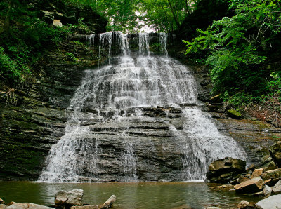 Lower Baxter Branch Waterfalls