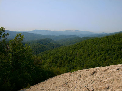 Overlook of Cumberland Plateau